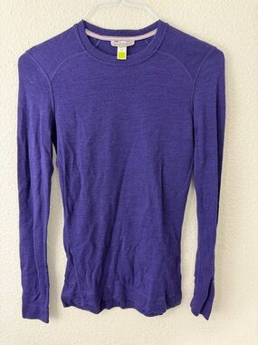 Smartwool Men's Long-Sleeve Crewneck Shirt - Purple